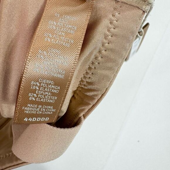 SKIMS Bra Womens Size 42DDDS Tan Clay Lightly Lined Seamless Push-Up NWT Innerwe - Picture 8 of 8